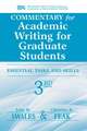 Commentary for Academic Writing for Graduate Students, 3rd Ed.: Essential Tasks and Skills