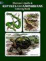 Reptiles and Amphibians Coloring Book