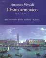 L'Estro Armonico, Op. 3, in Full Score: 12 Concertos for 1, 2 and 4 Violins