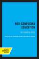 Neo–Confucian Education – The Formative Stage