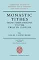 Monastic Tithes: From their Origins to the Twelfth Century