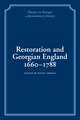 Restoration and Georgian England 1660-1788