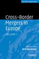 Cross-Border Mergers in Europe 2 Volume Hardback Set