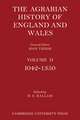 The Agrarian History of England and Wales: Volume 2, 1042–1350