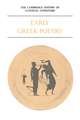 The Cambridge History of Classical Literature: Volume 1, Greek Literature, Part 1, Early Greek Poetry