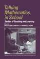 Talking Mathematics in School: Studies of Teaching and Learning