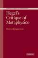 Hegel's Critique of Metaphysics