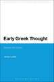 Early Greek Thought: Before the Dawn