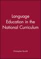 Language Education in the National Curriculum