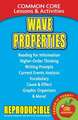 Wave Properties Common Core Lessons & Activities