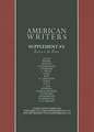 American Writers Supplement: Woody Allen to C. D. Wright