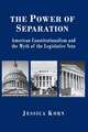 The Power of Separation – American Constitutionalism and the Myth of the Legislative Veto