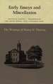 The Writings of Henry David Thoreau – Early Essays and Miscellanies.