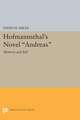 Hofmannsthal`s Novel Andreas – Memory and Self