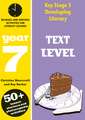 Text Level: Year 7: Comprehension Activities for Literacy Lessions