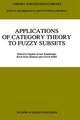 Applications of Category Theory to Fuzzy Subsets