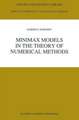 Minimax Models in the Theory of Numerical Methods