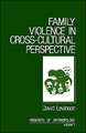 Family Violence in Cross-Cultural Perspective