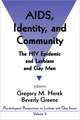 AIDS, Identity, and Community: The HIV Epidemic and Lesbians and Gay Men