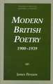 Critical History of Poetry Series: Modern British Poetry 1900-1939