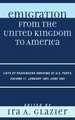 Emigration from the United Kingdom to America, Volume 17