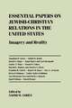 Essential Papers on Jewish–Christian Relations i – Imagery and Reality