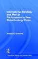 International Strategy and Market Performance in New Biotechnology Firms