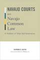 Navajo Courts and Navajo Common Law: A Tradition of Tribal Self-Governance