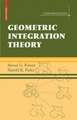 Geometric Integration Theory