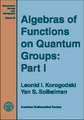 Algebras of Functions on Quantum Groups: Part I