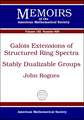 Galois Extensions of Structured Ring Spectra/Stably Dualizable Groups