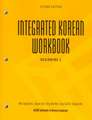 Integrated Korean Workbook, Beginning 2