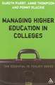 Managing Higher Education in Colleges