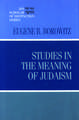 Studies in the Meaning of Judaism