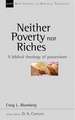 Neither Poverty Nor Riches – Biblical Theology Of Possessions