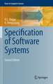 Specification of Software Systems