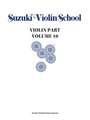 Suzuki Violin School, Vol 10: Violin Part