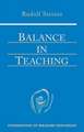 Balance in Teaching