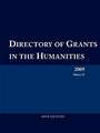 Directory of Grants in the Humanities 2009 Volume 2