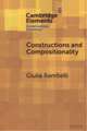 Constructions and Compositionality
