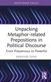 Unpacking Metaphor-related Prepositions in Political Discourse: From Polysemous to Powerful