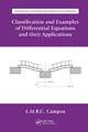 Classification and Examples of Differential Equations and their Applications