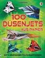 100 Düsenjets aus Papier