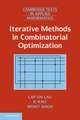 Iterative Methods in Combinatorial Optimization
