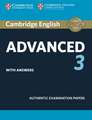 Cambridge English Advanced 3 Student's Book with Answers