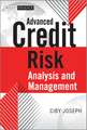 Advanced Credit Risk – Analysis And Management