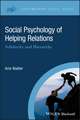 Social Psychology of Helping Relations – Solidarity and Hierarchy