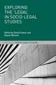 Exploring the 'Legal' in Socio-Legal Studies