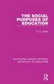 The Social Purposes of Education