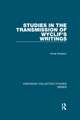 Studies in the Transmission of Wyclif's Writings